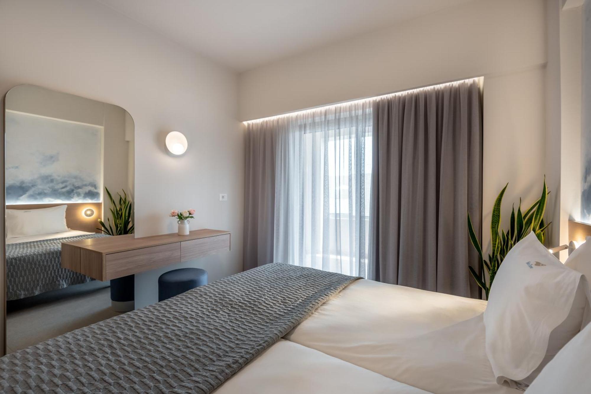 Blue Dome Hotel Hriszí Aktí Haniá Kültér fotó