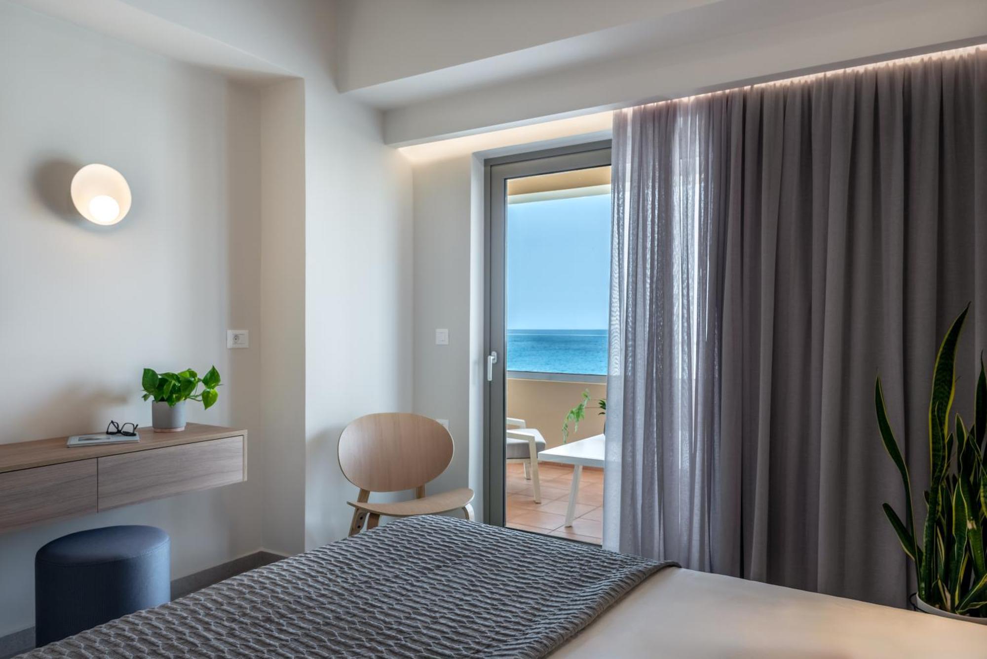Blue Dome Hotel Hriszí Aktí Haniá Kültér fotó
