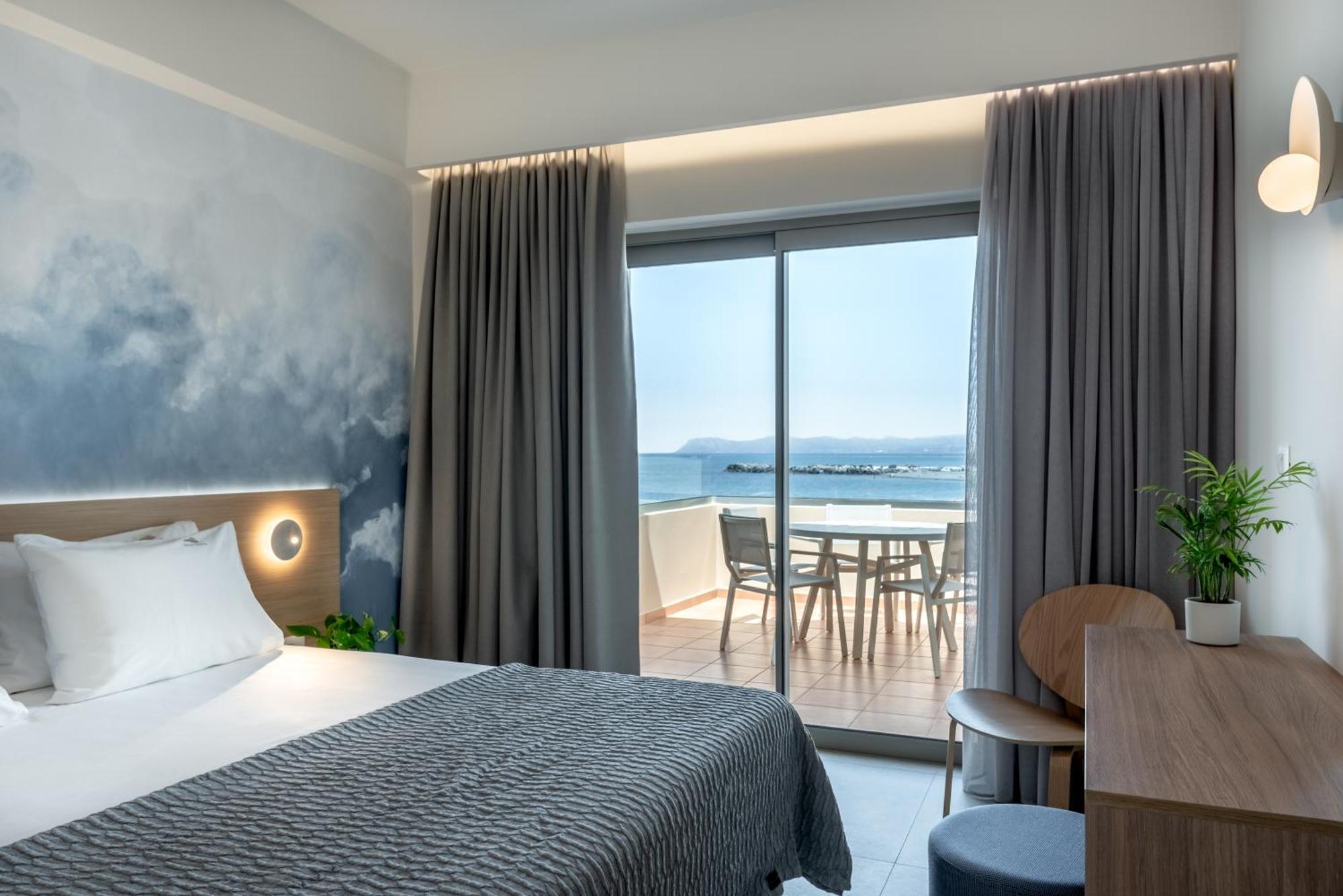 Blue Dome Hotel Hriszí Aktí Haniá Kültér fotó