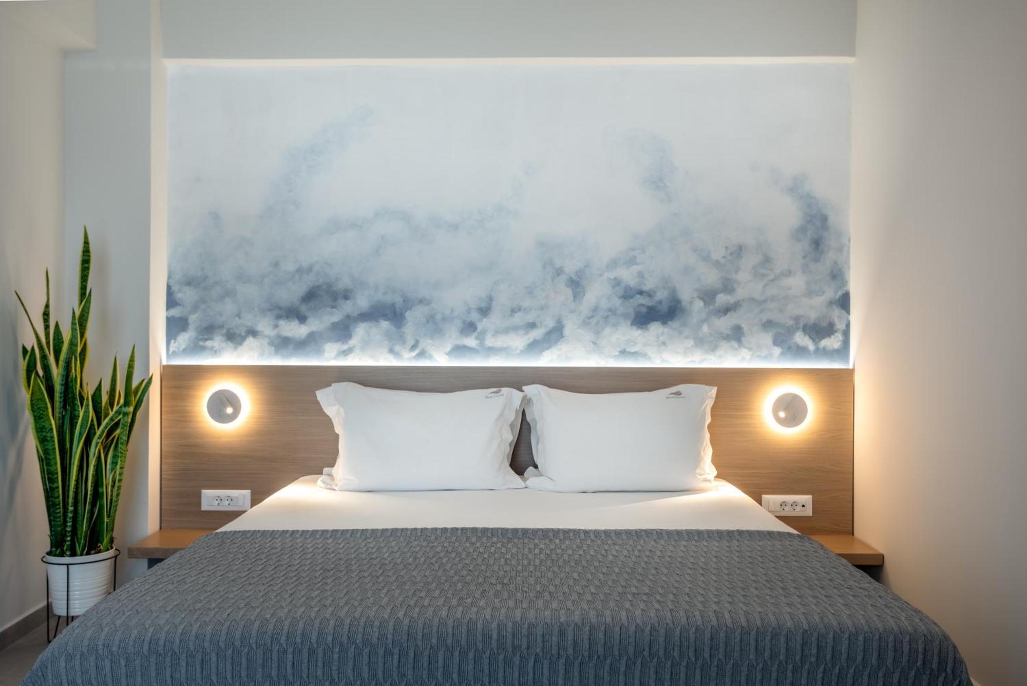 Blue Dome Hotel Hriszí Aktí Haniá Szoba fotó